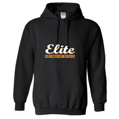 Black Heavy Blend Hooded Sweatshirt Thumbnail